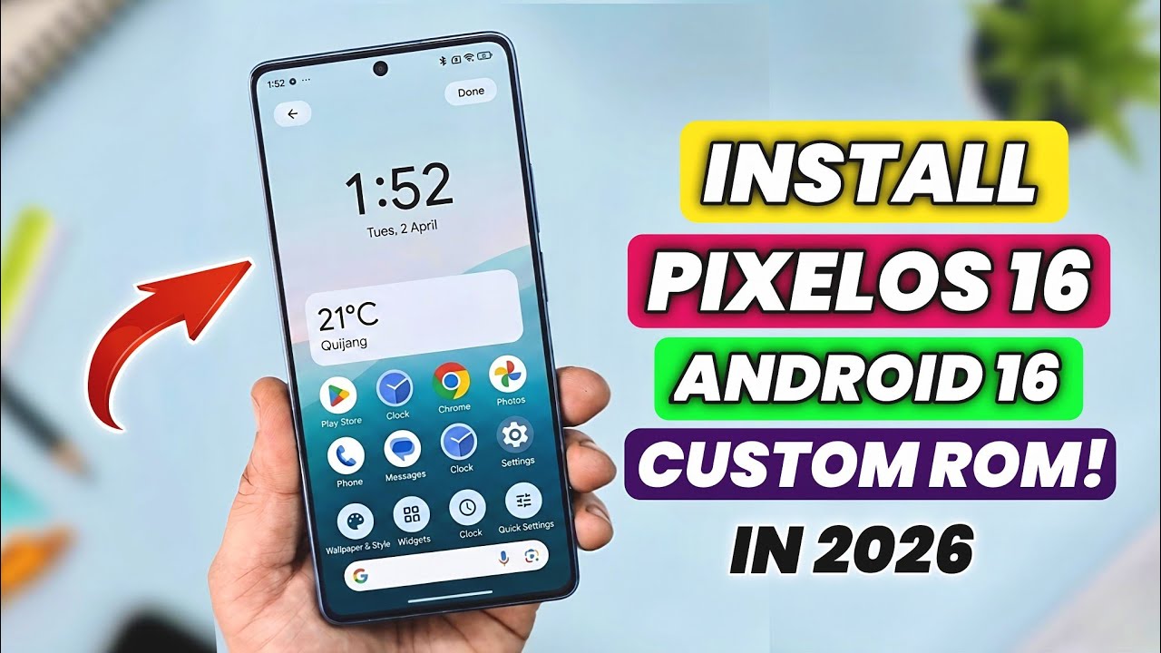 Android Pixel Rom Install Pixel OS on Android | Turn Old Phone into Pixel Experience ...