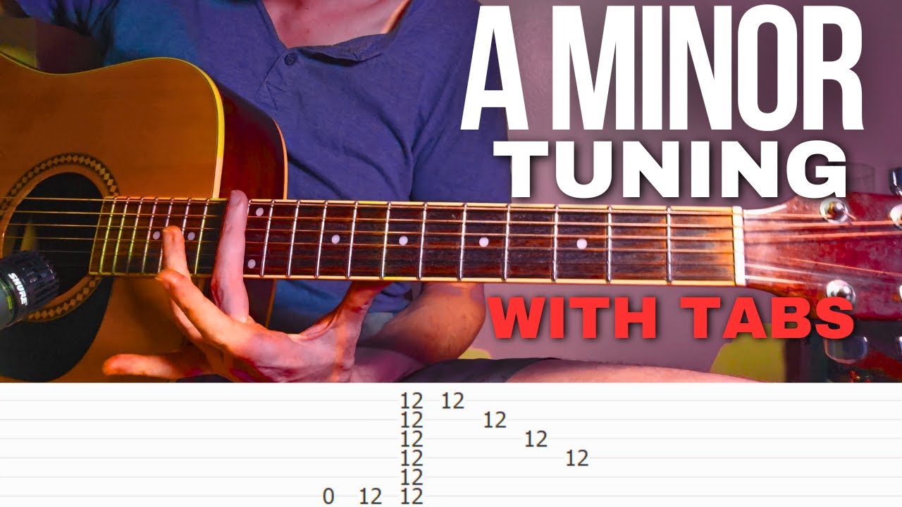 Melancholy A Minor Tuning Acoustic Instrumental (With Tabs)