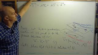 225 Lecture 16 Subspaces and Linear Manifolds; Orthogonal Complements