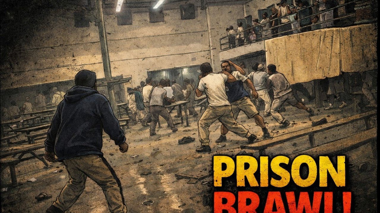 Bloods and GD's go to war in Georgia prison visitation room