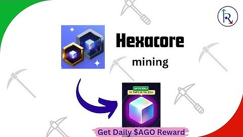 Hexacore $AGO Telegram mining ⛏️ bot - @KryptoRiders 🎯 [New update]