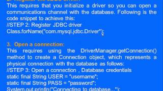 JDBC Introduction