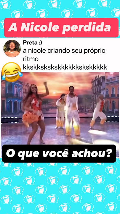 Nicole Bahls lost on Domingão's Dancing with the Stars with Huck! What did you think?