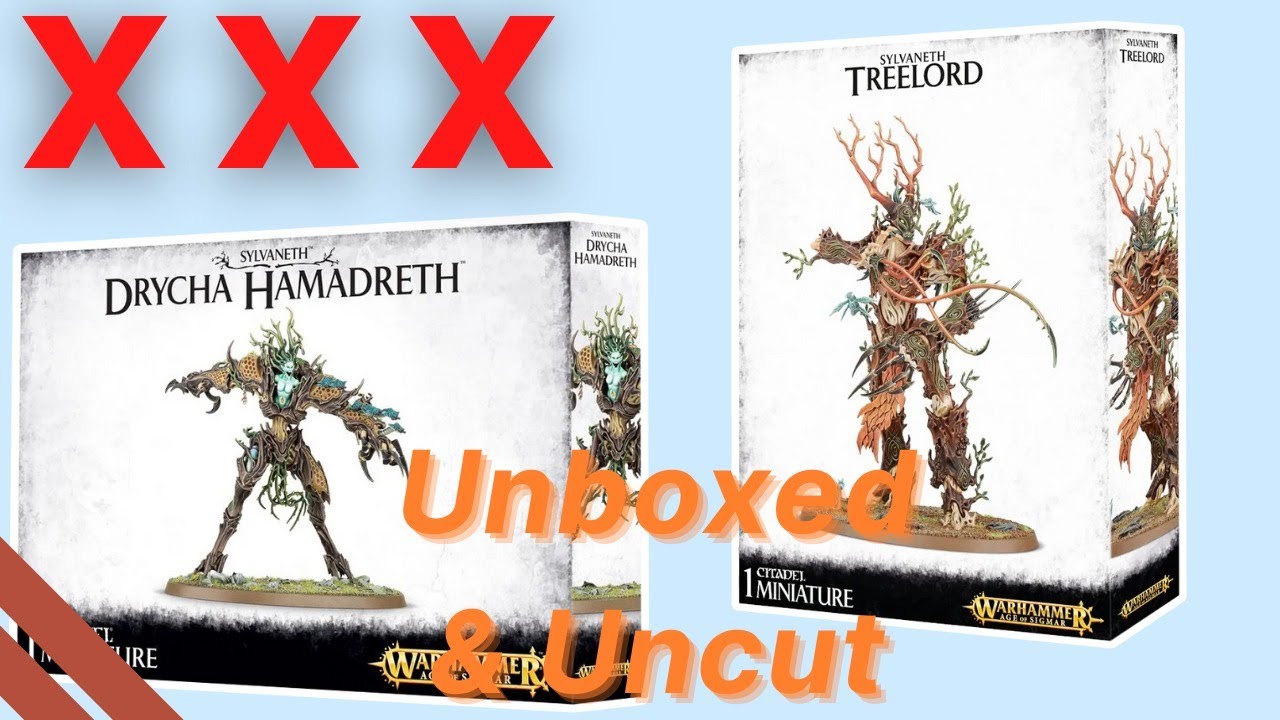 Unboxing Sylvaneth Treelord and Drycha Hamadreth! (First Livestream!)