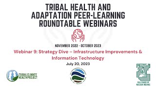 Tribal Health and Adaptation Peer-Learning Roundtable Webinar 9 - July 20, 2023