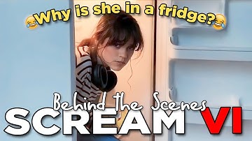 Jenna Ortega behind the scenes | SCREAM 6