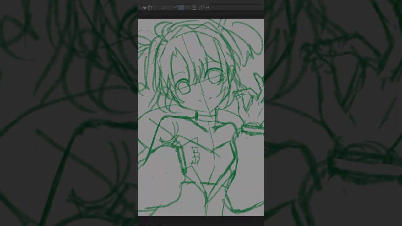 art process 🎨 #kiyuurankana #artprocess #artwork #vtuber #LaikaKudryavka | MYViki