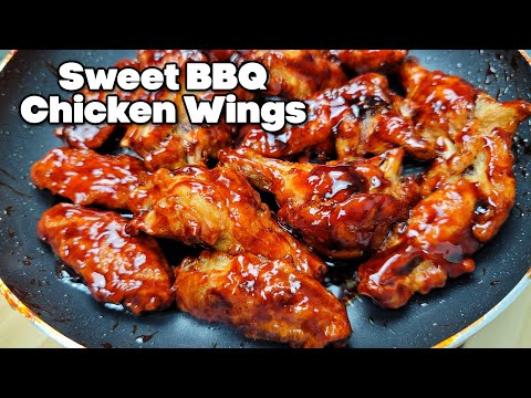 Sweet BBQ Chicken Wings