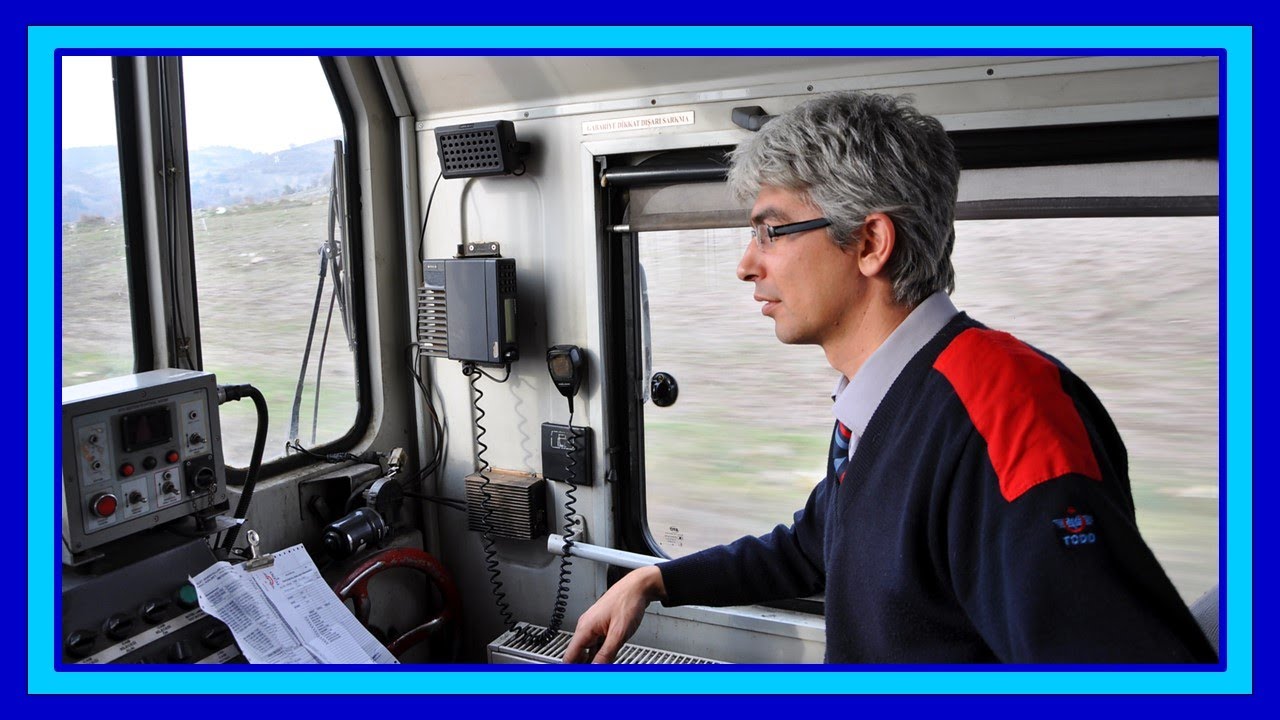 Ege Ekspresi DE24217 Nolu Lokomotifin Kabininden; Balıkesir-Çukurhüseyin Arası / Aegean Express