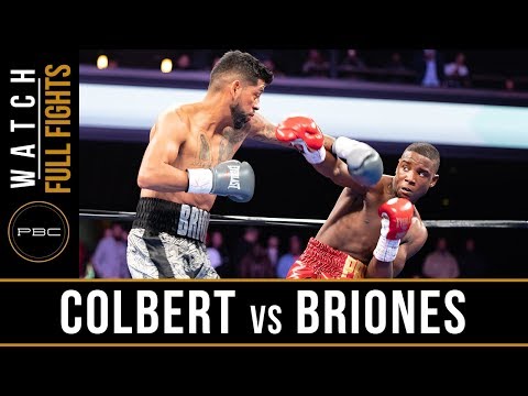 Colbert vs Briones FULL FIGHT: April 13, 2019 - PBC on FS1