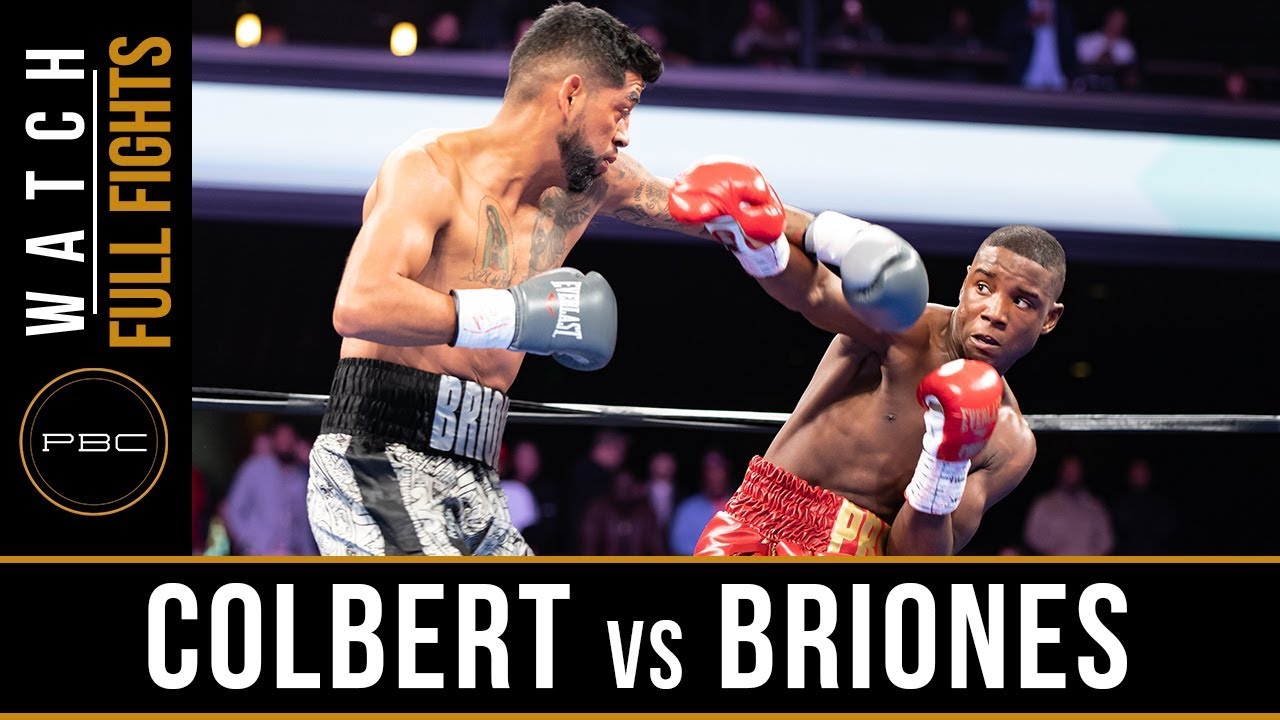 Colbert vs Briones FULL FIGHT: April 13, 2019 - PBC on FS1