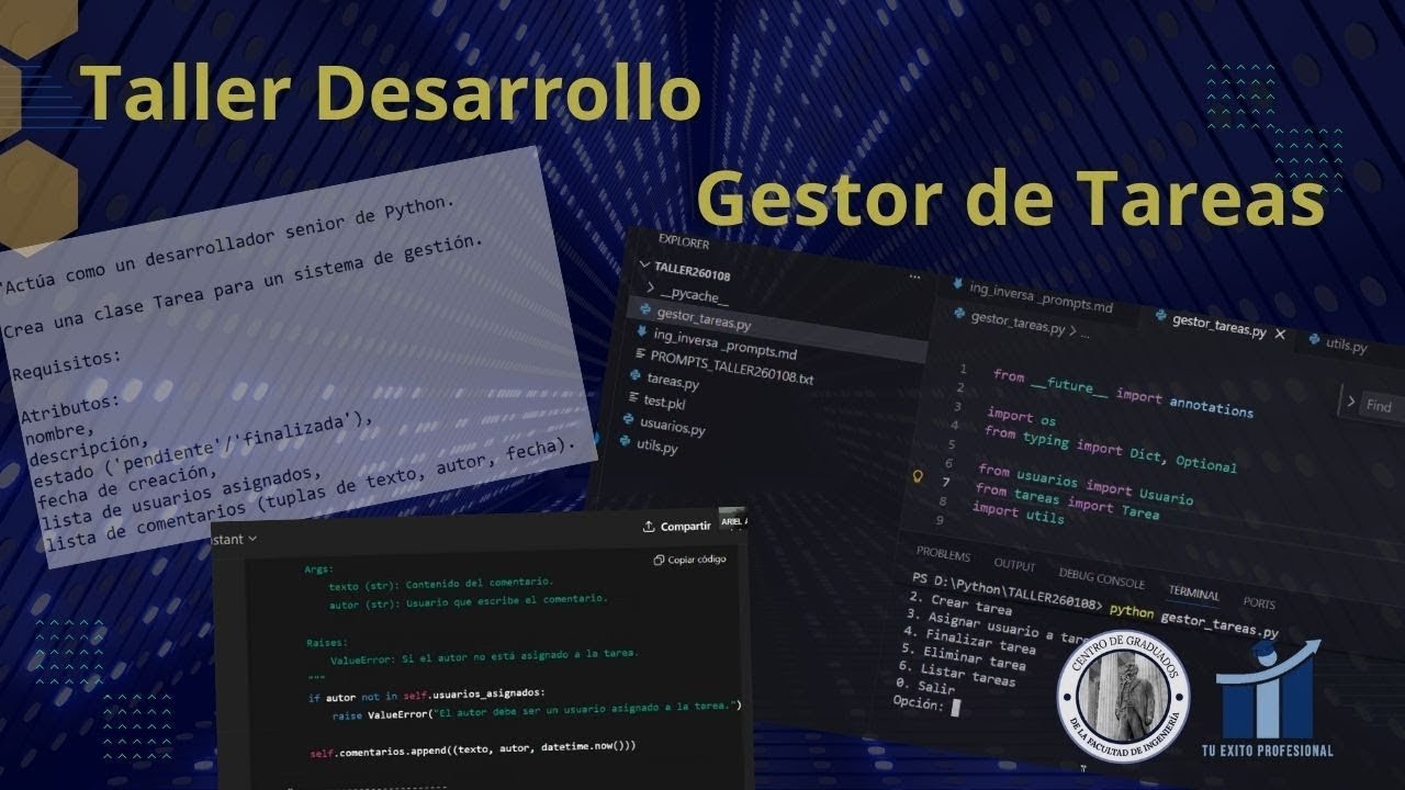 Taller de Desarrollo 2 - Gestor de Tareas