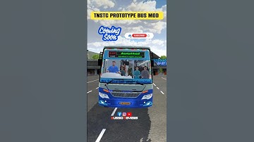 🎀🤩TNSTC PROTOTYPE BUS MOD READY TO RELEASE😱😎#shortsfeed #shorts #newmodbussid #bussidreviews