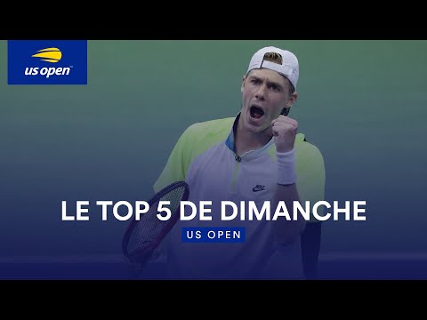 Le top 5 de dimanche I US Open 2020 I Highlights