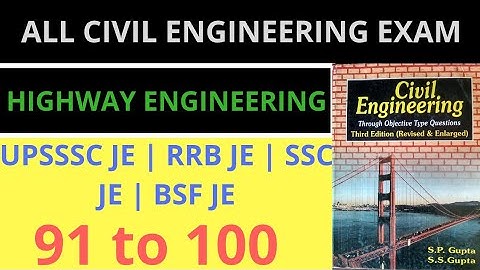Highway engineering from gupta and gupta book by vip advance tech