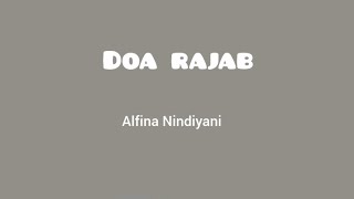 Doa bulan Rajab || Alfina Nindiyani