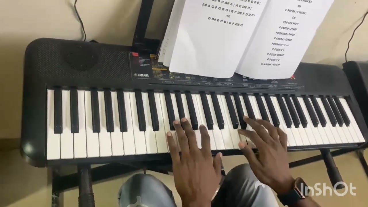 Kathi BGM Keyboard notes | Tamil Film song