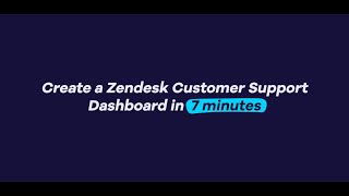 Geckoboard Speed Run: Building a Support Dashboard in Under 7 Minutes With Zendesk Support