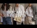 10 CASUAL OUTFIT IDEAS for Spring/Autumn | Minimalist Style | Kaija Love