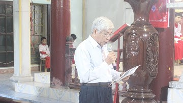 rước kiệu đức Mẹ và kiệu ông thánh Giuse