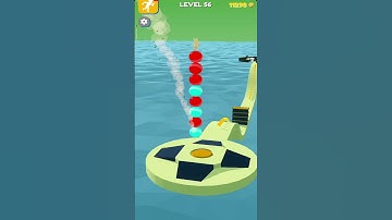 Stack Rider 🟡🔴🔵 - Android/iOS || Level 56 #shorts