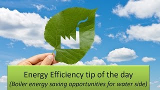 Boiler energy saving opportunities for water side  (Arabic version)