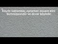 Köyde duvara elini sürtmüşsündür