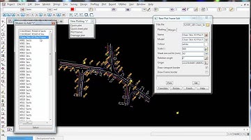 12d Model Survey - 29.0 Plotting The Data - Using Plot Frames