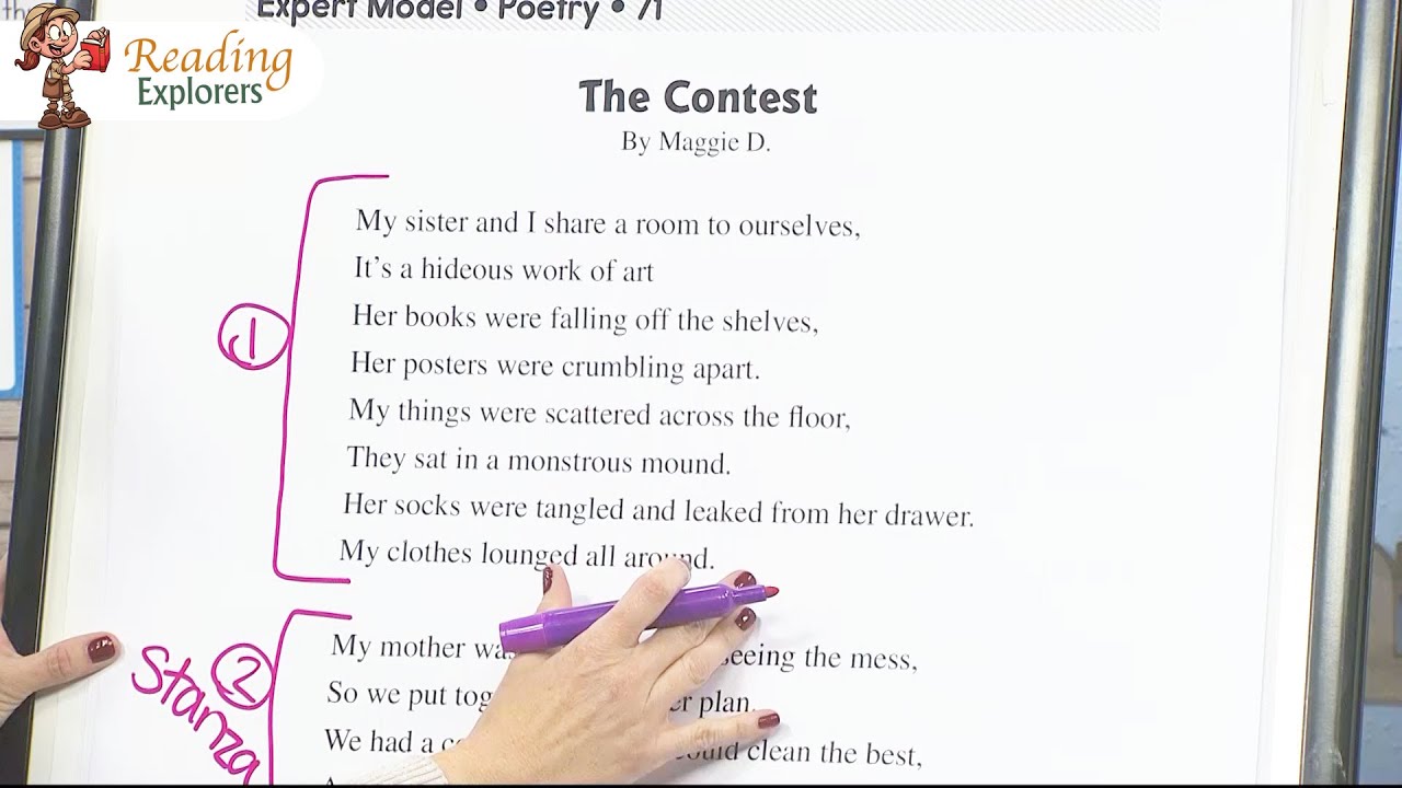 さだまさし　PORTPATE & POEM　PART 3 3-331: Features of a Poem & Stanzas - YouTube