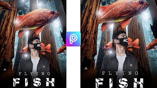 Underwater Fish Manipulation Photo Editing | Photo Editing Tutorial | PicsArt Editing Tutorial screenshot 3