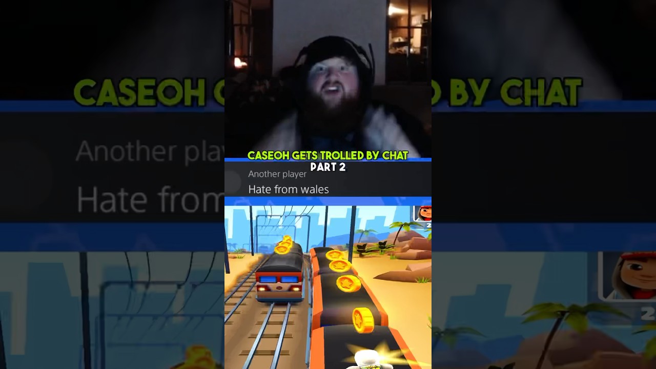 CaseOh подвергается троллингу со стороны PlayStation Messages V2 