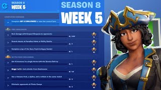 Fortnite | Season 8 Week 5 Challenges! :)