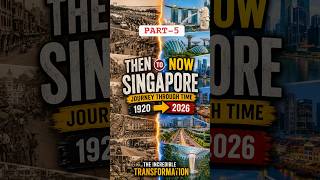 Evolution of Singapore | Singapore Then vs Now 🇸🇬 | Incredible Transformation (1920–2026) NDP 2026