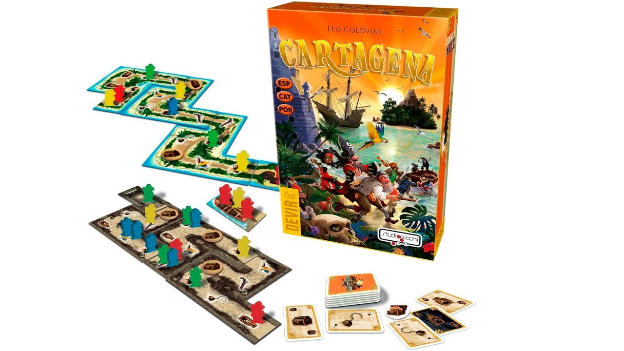Cartagena - Español - Reseña Juego de mesa - Preparación y cómo se juega