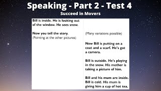 4.2 | Speaking - Part 2 - Test 4 | Succeed in Movers