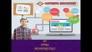 HTML Heading Tags  #4 | HTML Tutorial | Aathreya Education