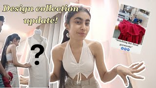 Finally started stitching my DESIGN COLLECTION!! All my test-fits are ready | NIFT VLOG | Gagan kaur