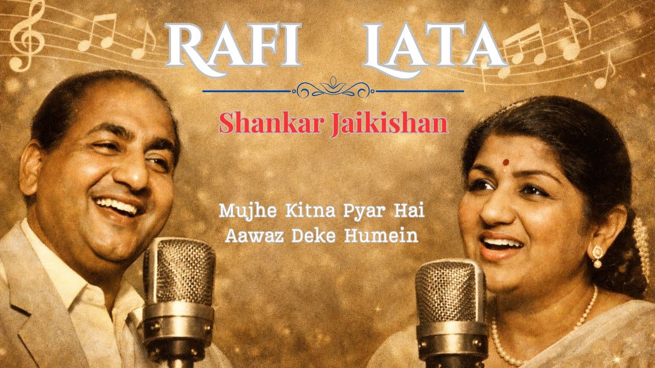 💞Golden Era Duets ¦ Legendary Rafi–Lata Duet Songs | Shankar–Jaikishan Golden Hits