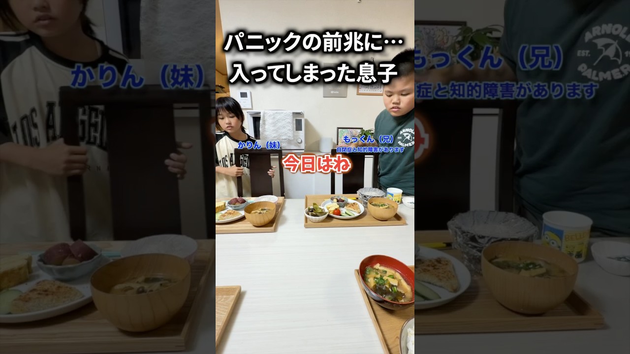 【七夕】願い事聞いたら自閉症息子が台風でパニックの前兆突入【感覚過敏】 #自閉症＃感覚過敏＃台風＃パニック＃七夕＃願い事＃もっくんかりんとう＃パニック前兆＃気圧の変化