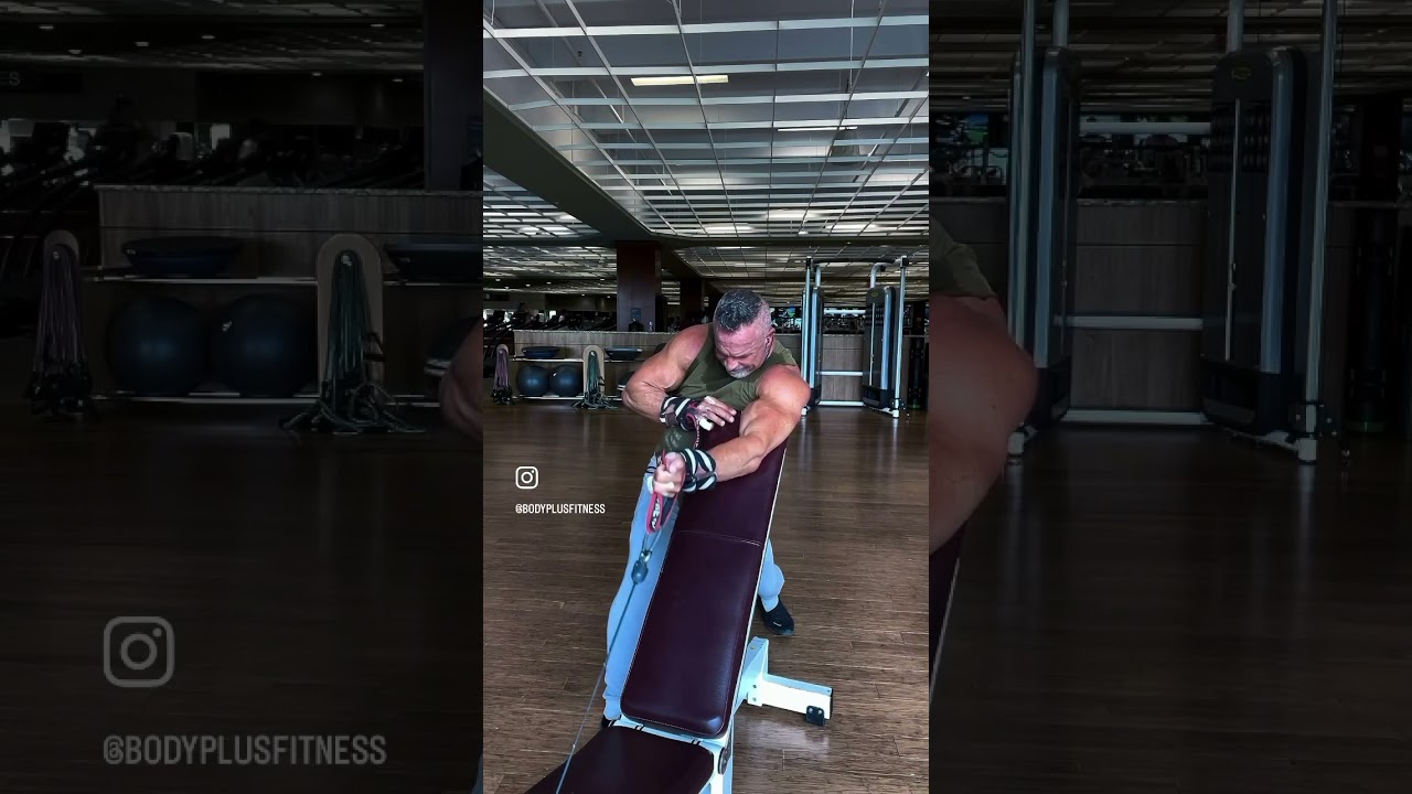 One arm cable curls off of incline bench using your power strap as a handle are great for the bicep