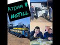 Сеялка Атрия 8 NoTill Кировец с кабиной от МАН культиватор  strip-till Kinze и Optima Ремсинтез