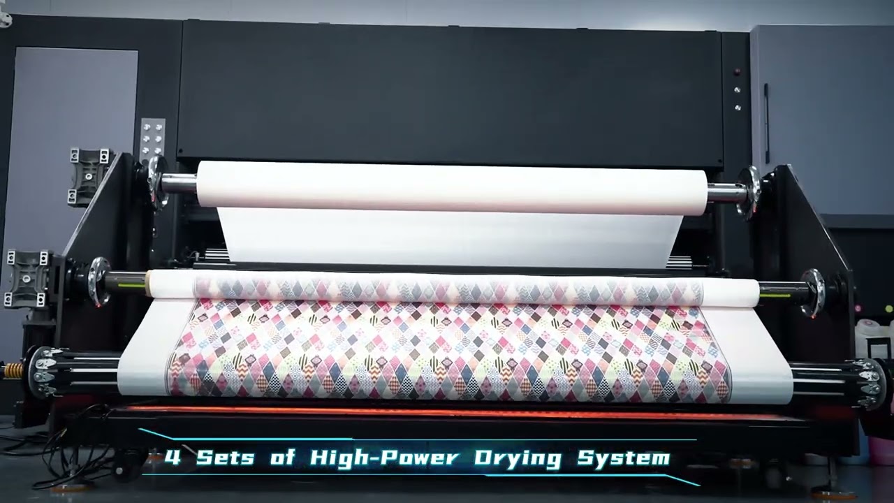 KM-2000FZ16, the advanced sublimation printer, find the highlight-function details in 1 minute.