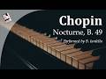 Chopin: Nocturne in C-sharp minor, B. 49 | Benedetta Iardella