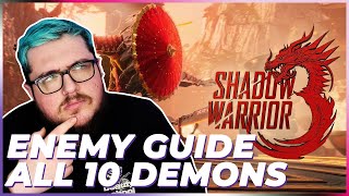 Shadow Warrior 3: Enemy guide/breakdown/walkthrough.