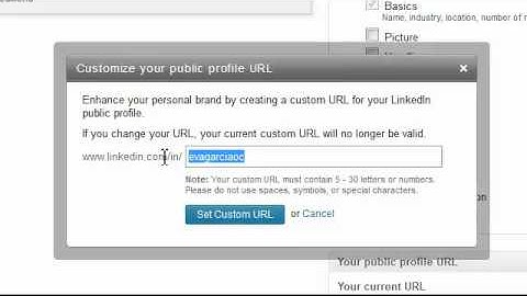Linkedin Training- Creating a Custom URL for your Linked In public profile