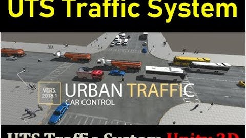 UTS Traffic System Unity 3D Population||Talking||Walking || With Urban Traffic System Urdu || Hindi