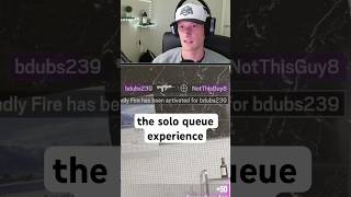 the solo queue experience in Rainbow Six Siege