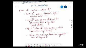 E9: Model Specification for Multiple Regression