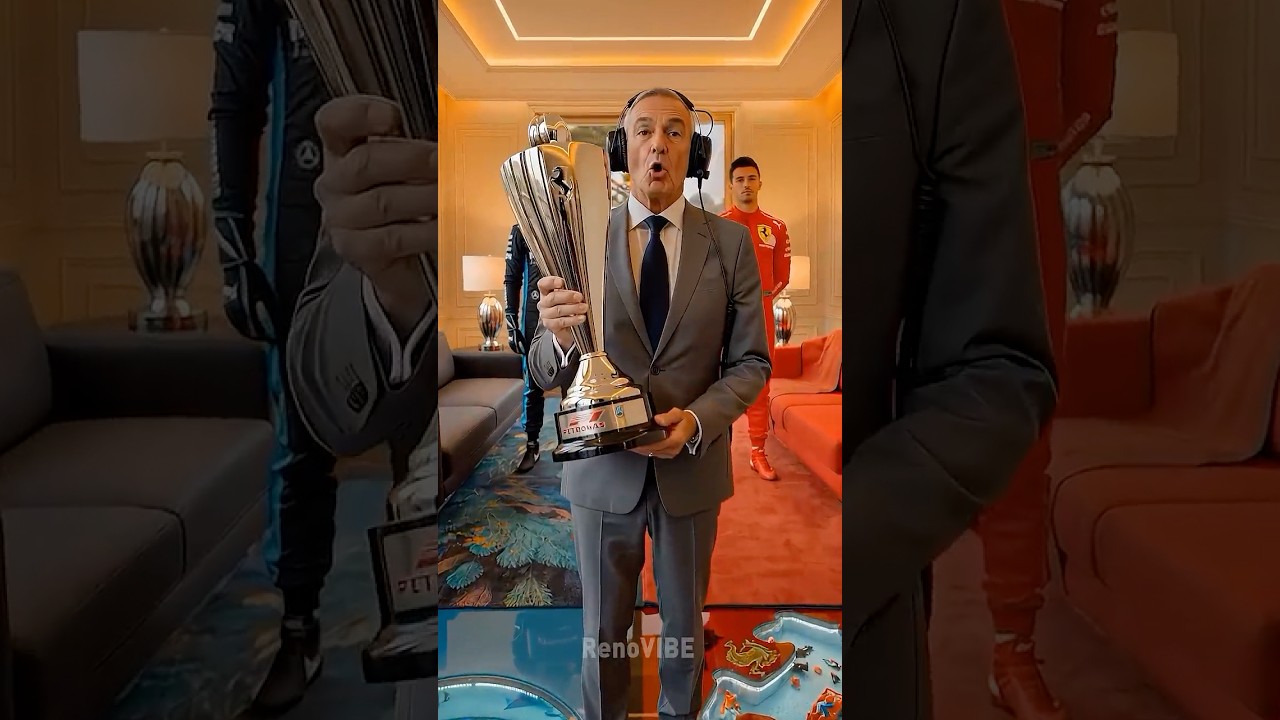 FERRARI VS MERCEDES EPOXY FLOOR BATTLE 😱🔥 #f1 #epoxyfloor #luxury