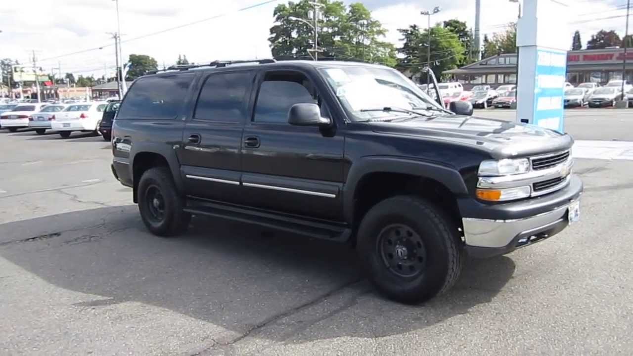 2001 Chevrolet Suburban, Black - STOCK# 11227